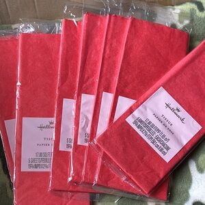 Hallmark Red Tissue Paper Pack 7 pack